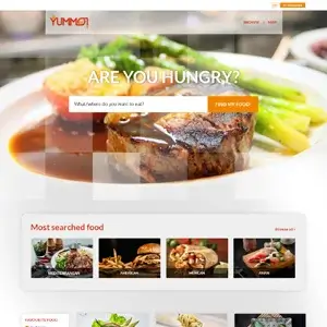 Yummo food delivery concept